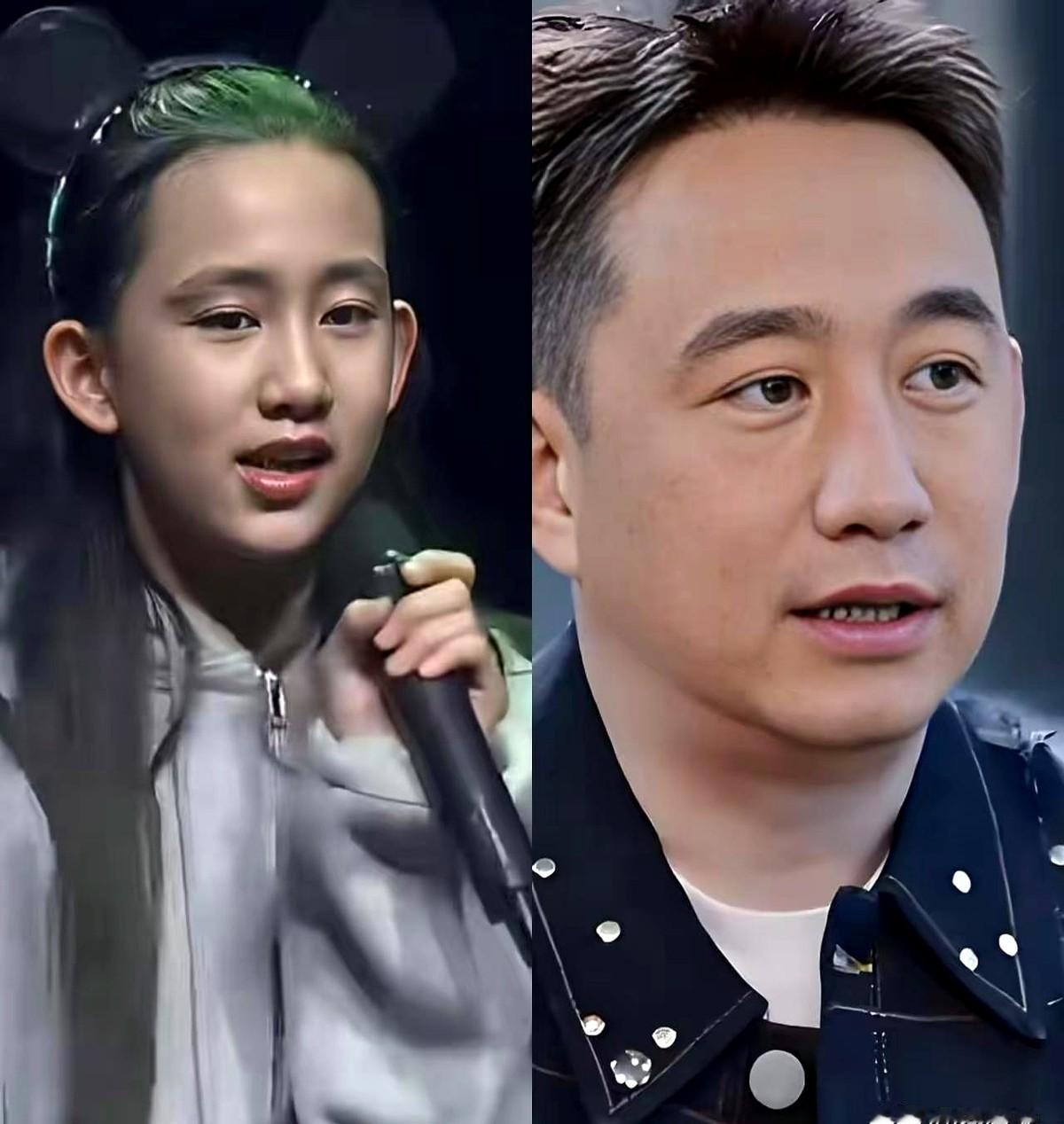 黄磊11岁的二娃一登台开唱，网友直接炸了：这脸简直是把年轻时的黄磊复刻了一遍。

说实话，跟马伊琍文章的女儿、高云翔董璇家的小酒窝比起来，黄磊家这姐弟三个确实太会长了，基因一点没跑偏。

最绝的是他家小儿子。老三的眼睛根本没随黄磊当年的大双眼皮，反而长了双偏内敛的瑞凤眼。大双眼皮搁男的脸上容易显土气
