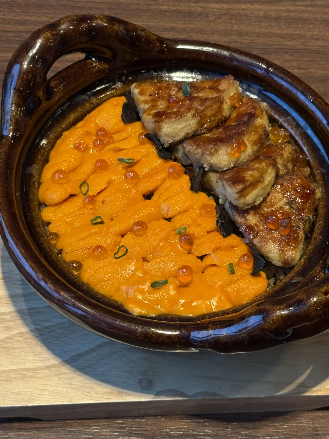海胆鹅肝啫饭（广州的神）