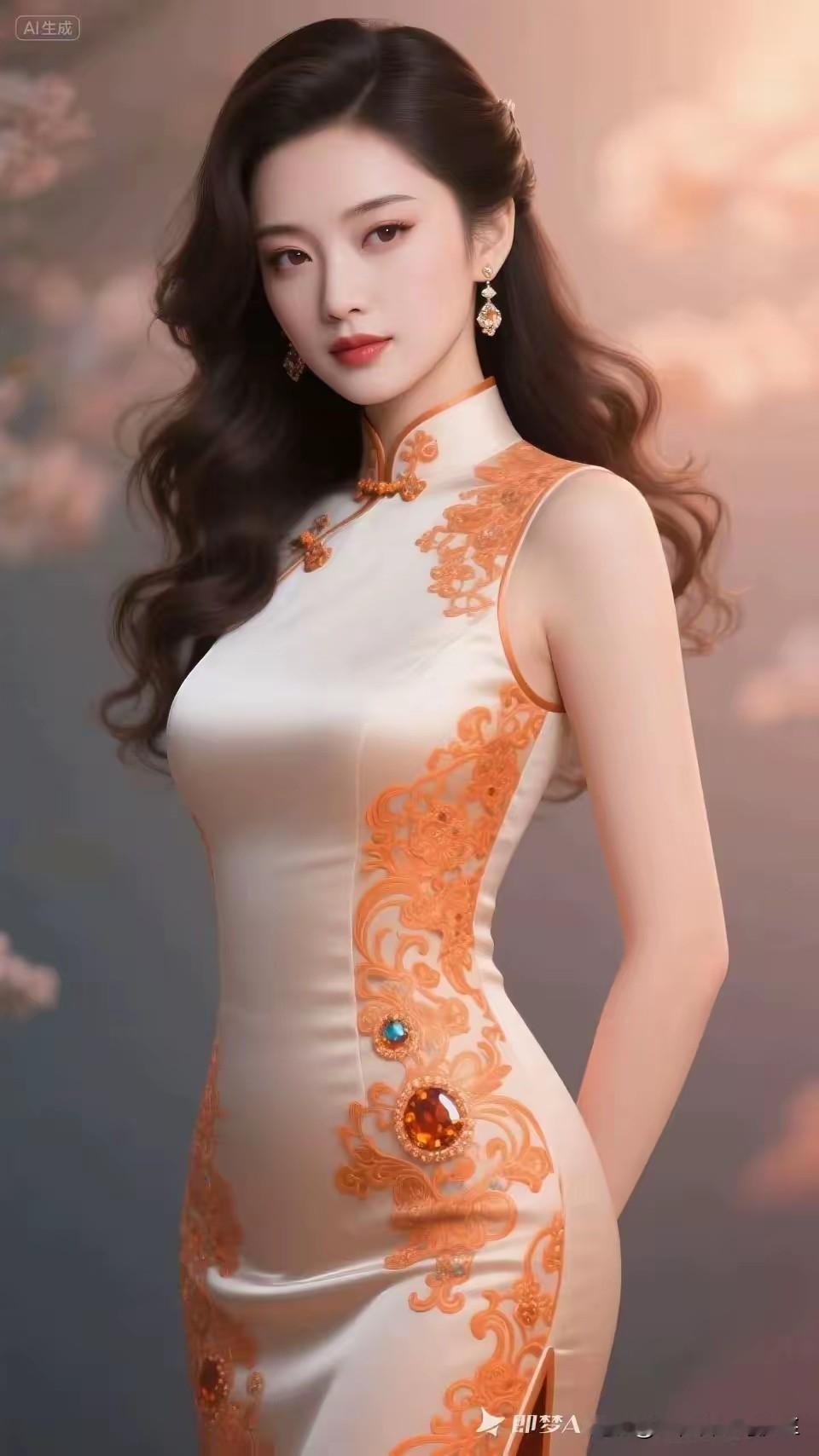 旗袍秀真的太有魅力了，完美展现出东方美人韵。就像看到的那组旗袍写真，小...