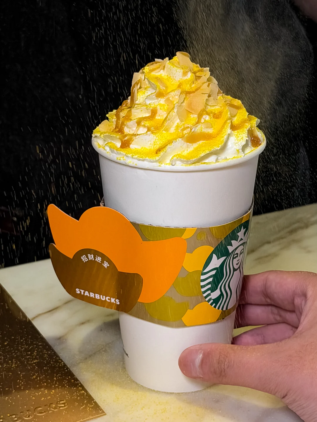 新年来星巴克就为了这一刻shuashua接金运！！