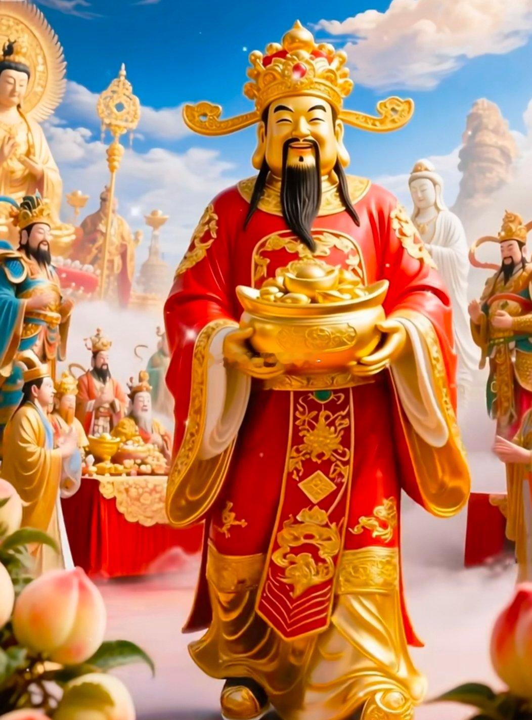 财神爷驾到，助你十月财源滚滚来 🙏 ​ ​​​