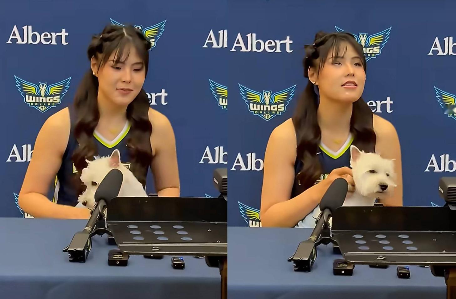 留洋球员最新消息，王俊杰公布择校结果，李月汝带爱犬参加媒体日！    ...