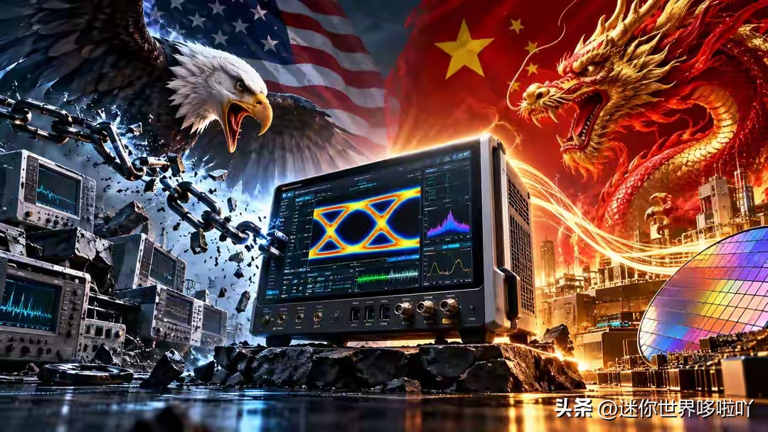 美国：封杀高频示波器，看你拿啥研发6G！中国：自研成功，全球第二！
 
在美国的技术封锁清单里，高频实时示波器，一直是卡住我国6G、先进芯片研发的关键武器。西方笃定，只要锁死这双电子工业的“眼睛”，我们在太赫兹通信、高端算力芯片的研发道路上，就寸步难行。而在湾区半导体产业生态博览会上，万里眼交出了一