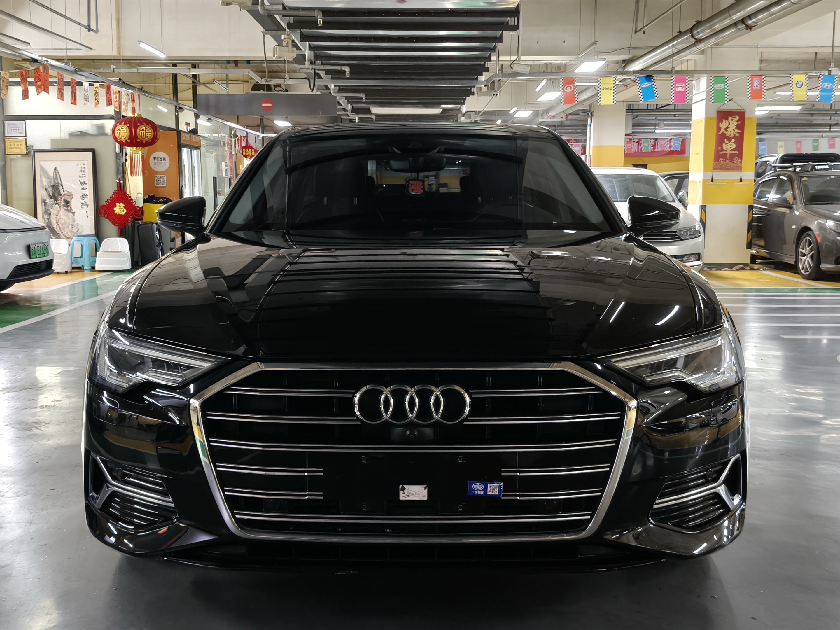 奥迪a6l气场 一台提供情绪价值的车 奥迪a6l实拍 奥迪的独特魅力 没有男人会拒绝的车