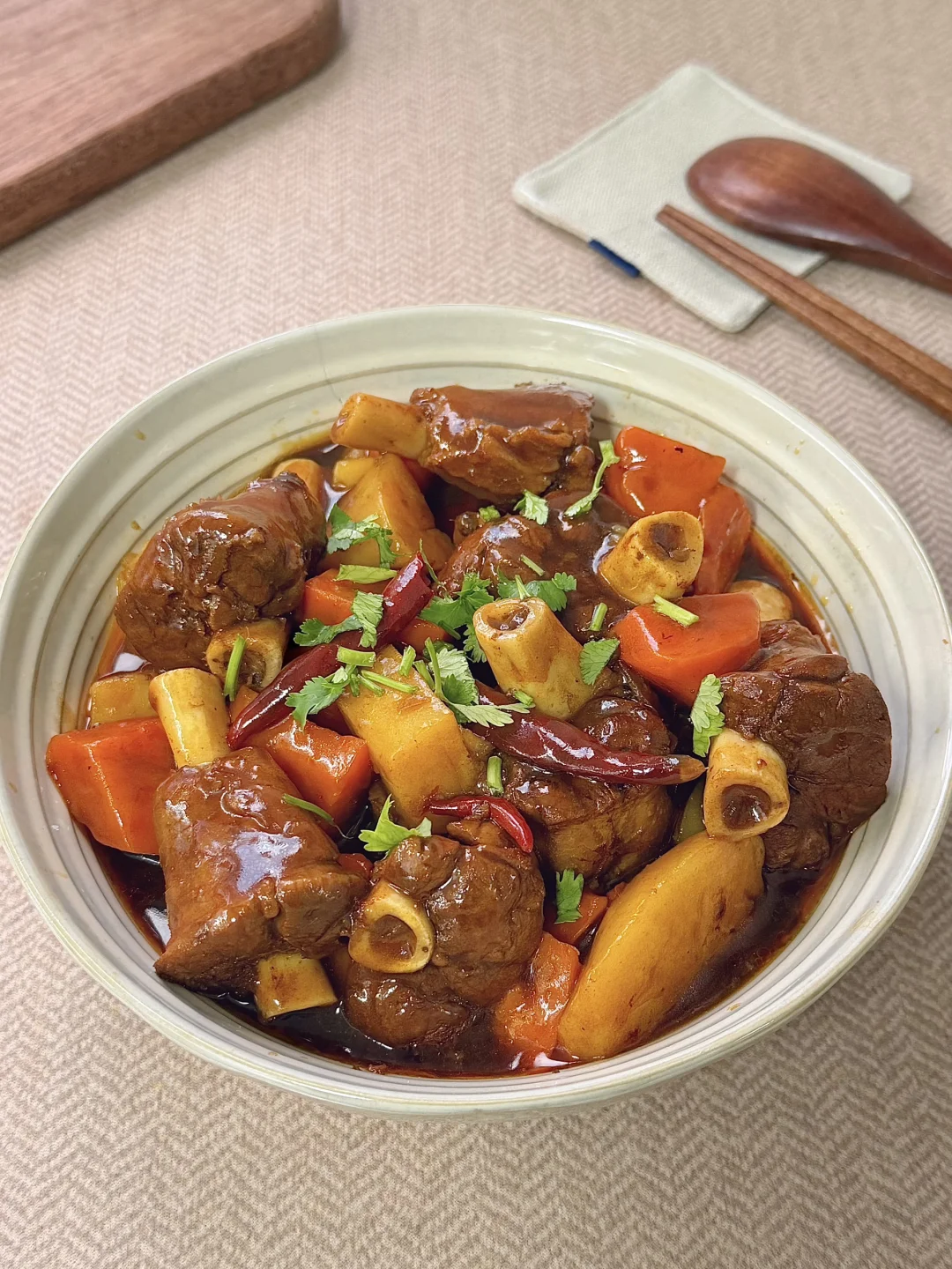 红焖羊肉太太太香了🤤好吃到连汤汁都不剩❗️