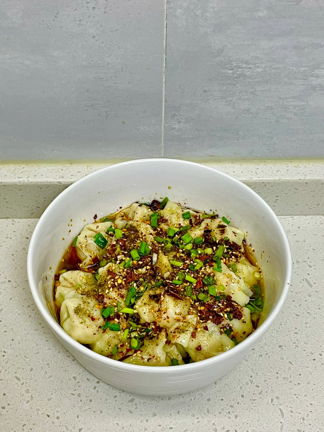 家庭版干拌老麻抄手，附详细做法～