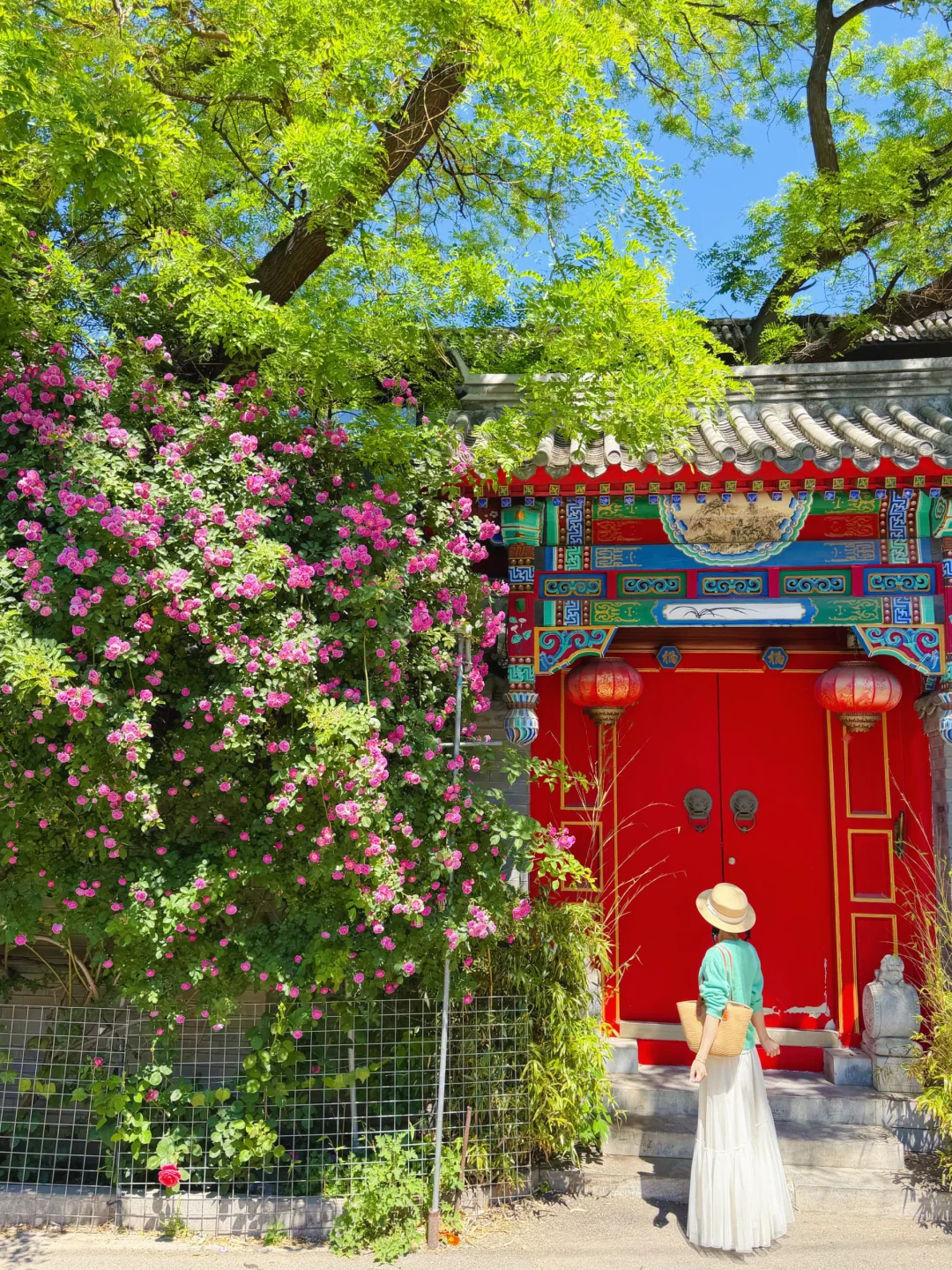 4.30实拍，五一来北京胡同赏花3️⃣条路线🗺️