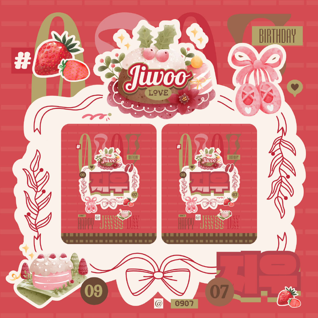 #饭圈美工设计[超话]#  
🍒韩风客单
🍒毛巾手幅/墙贴/亮色
🍒小卡/微博版头/芭比
🍒For 张展硕 董志豪 POR JIWOO MUA

🌷中午好

✨✨ ​