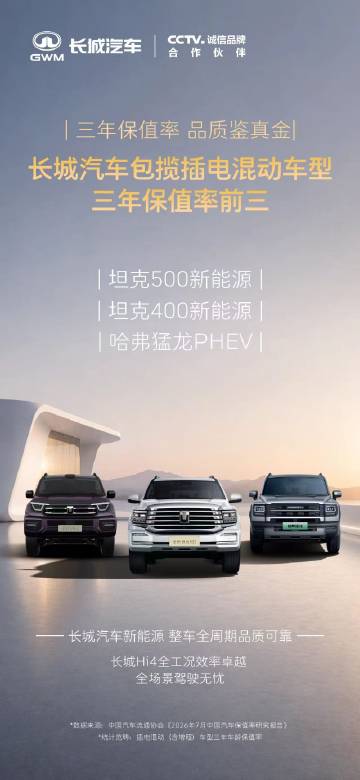 论三年保值率<br />长城还是可以的
