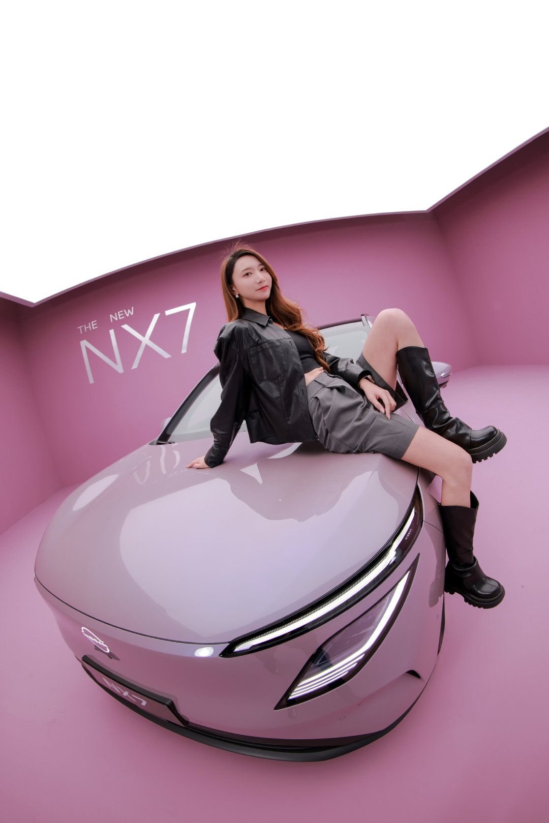 今天长这样咯？

#年轻人的时尚搭子东风日产NX7来了# 
#宋茜称东风日产NX7实车好看十倍# ​