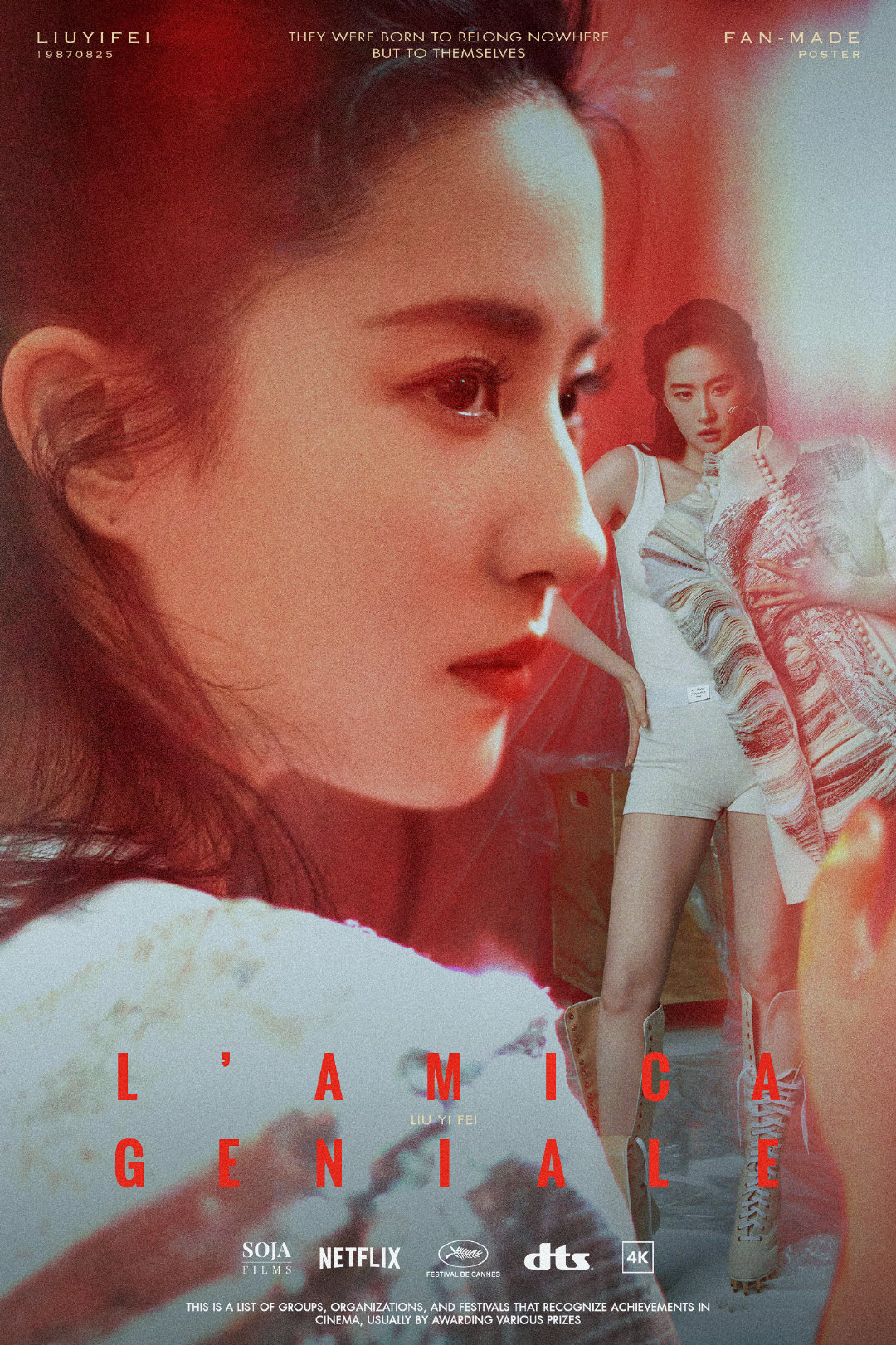 我的天才女友NO.50
星星和礼物，都装满口袋。
生日快乐🍰
L‘AMICA GENIALE /
#刘亦菲# lyf#刘亦菲825生日快乐# ​