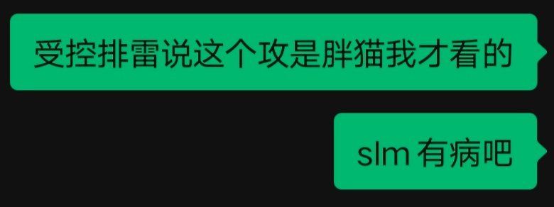 攻是个跳江的胖猫，受是个马斯克，可惜了，攻要是个会跳江的特朗普就好了 ​