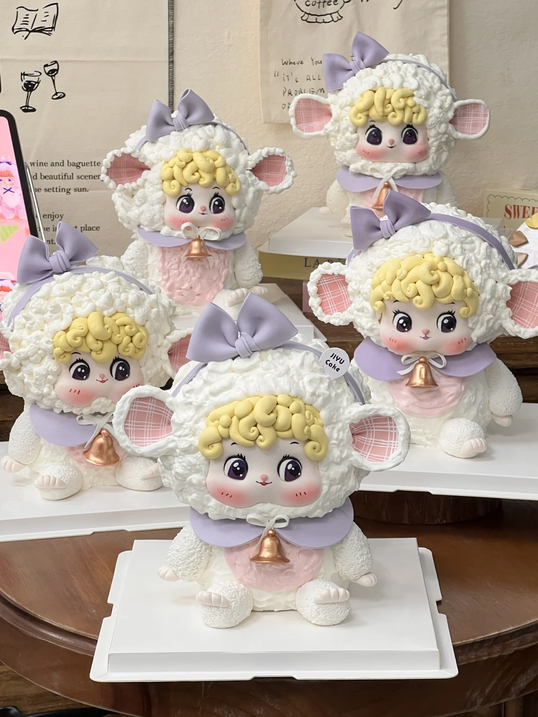 立体卡通娃娃翻糖蛋糕造型｜11.10期作品合集 慢工出细活 同学们的高...