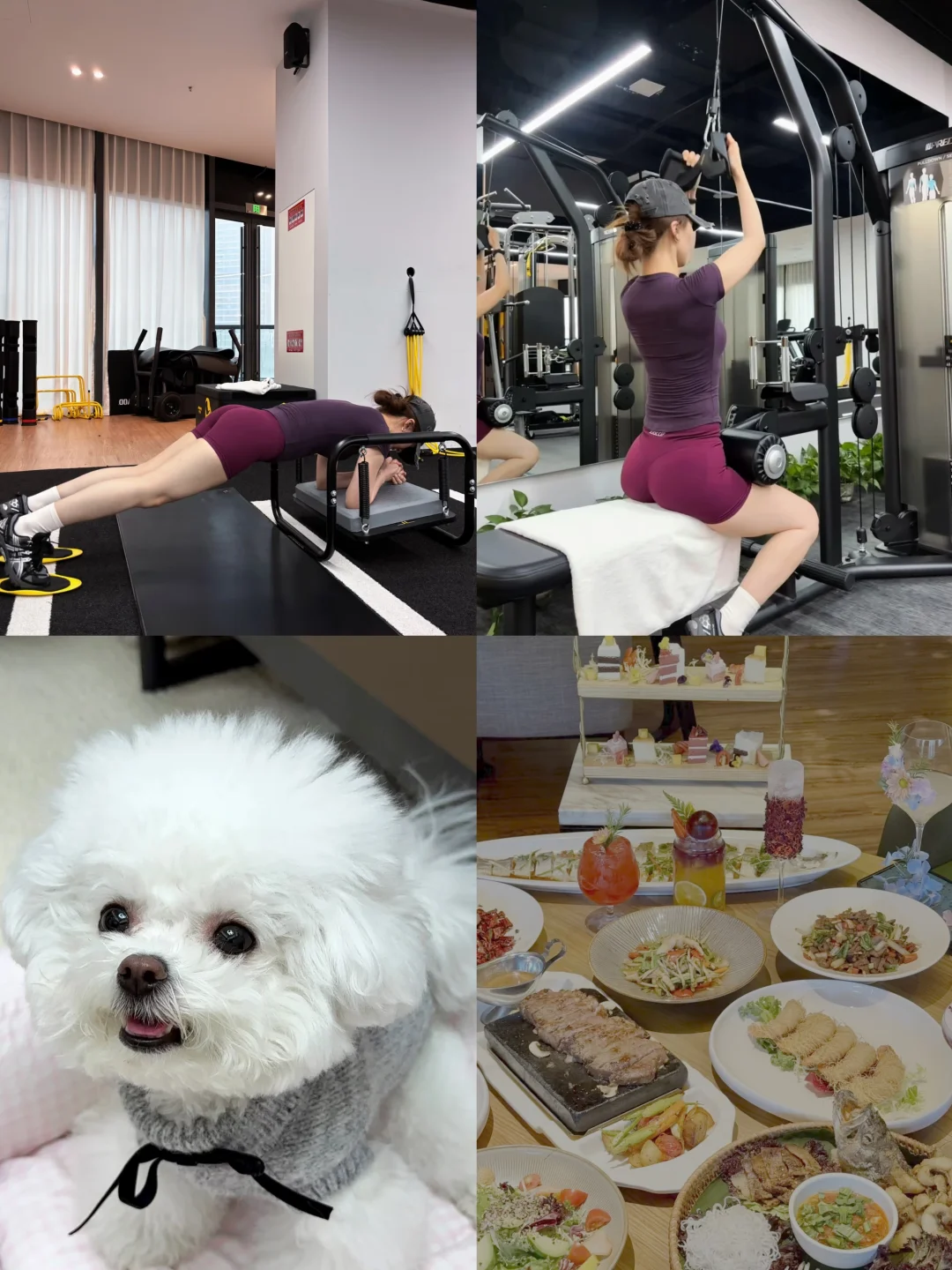 #健身与美食