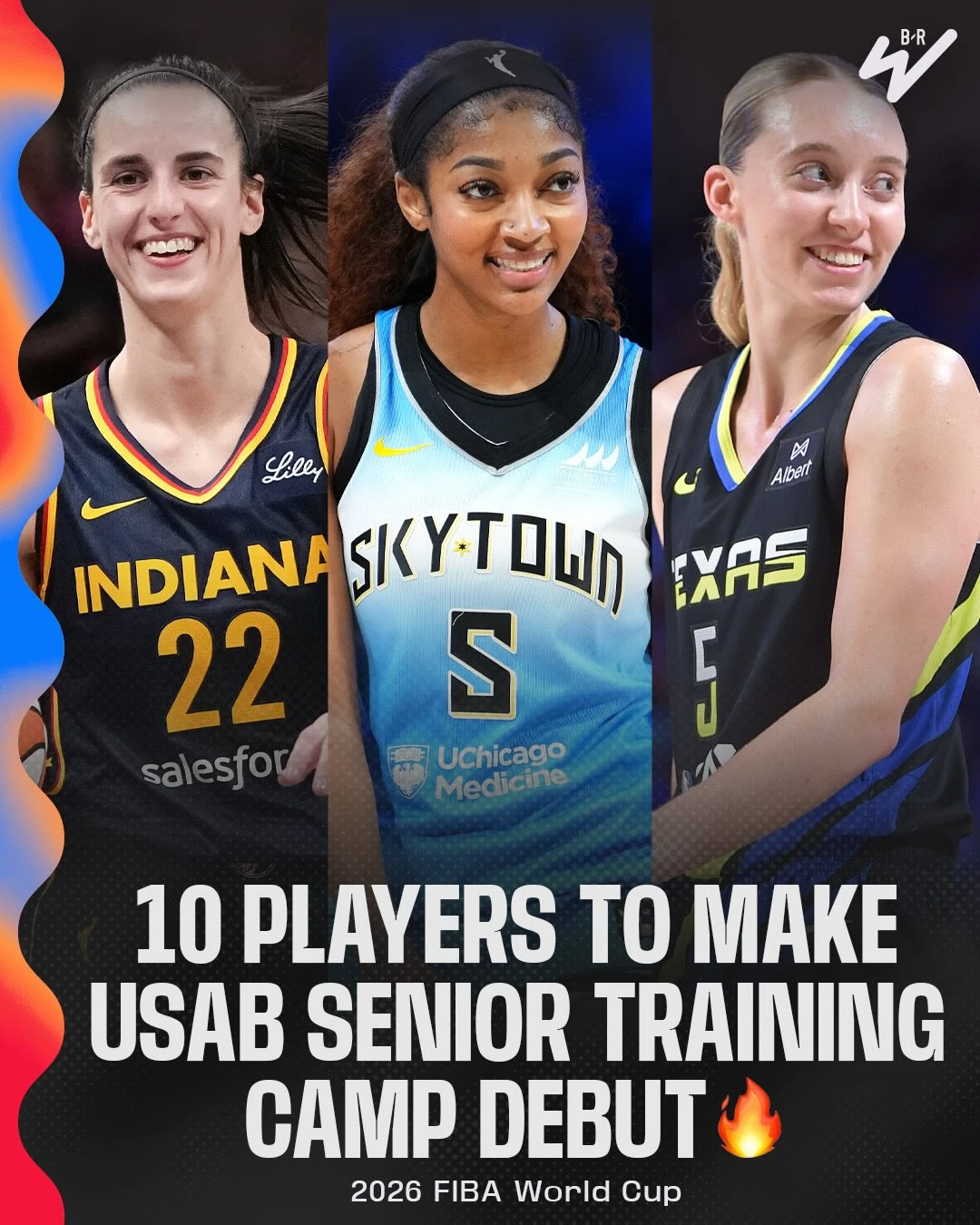 美国女篮集训名单：CC佩奇国家队训练营首秀