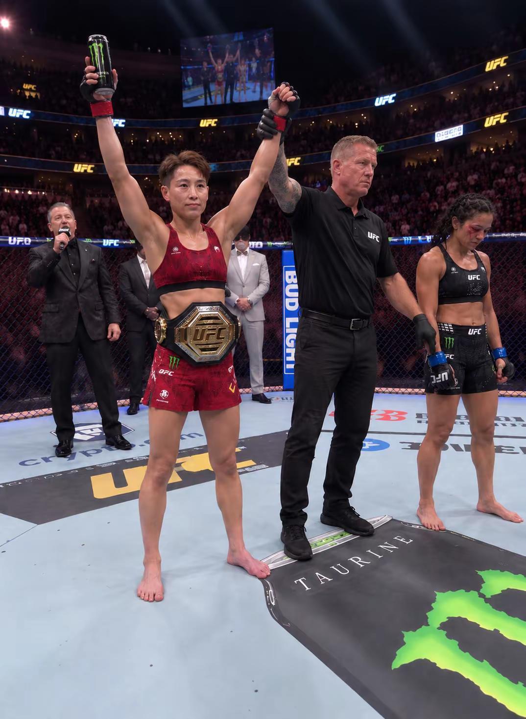 女子ufc冠军 王聪 ufc白大拿