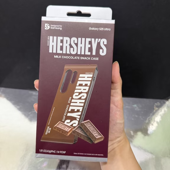 三星原装S25 Ultra Hershey's联名保护壳