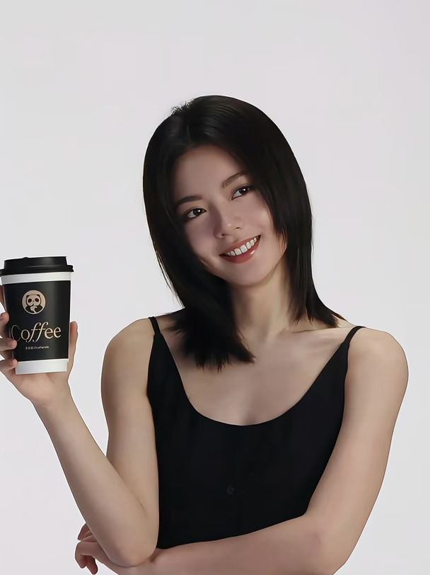 别说 茶百道这个黑色杯子还挺高级