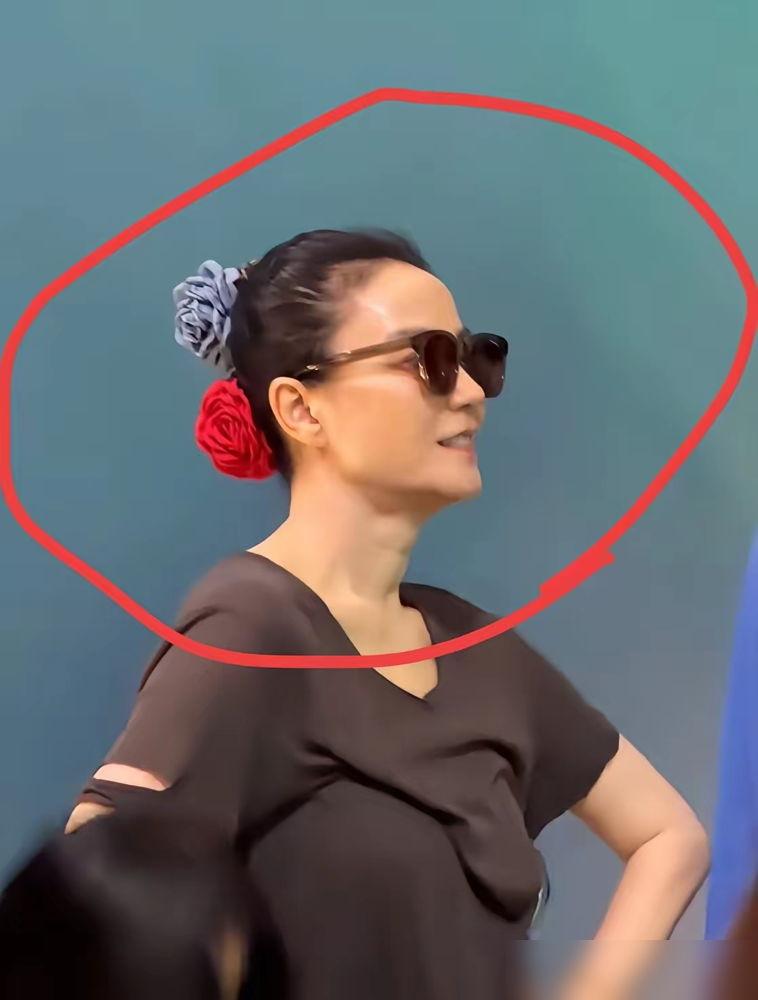 一张头戴大红花的土味村姑照，硬生生把王菲送上了热搜，真相却让人极度无语。
那张疯传的丑图根本不是天后。当天人家王菲穿得极其朴素，正低调躲在台下，安静看女儿窦靖童演出呢。
眼看被打脸，造谣者马上换了套说辞，硬把脏水泼给2026年新晋港姐冠军袁丝珩，说这是她早年的黑历史。
这就更扯了。人家袁丝珩以