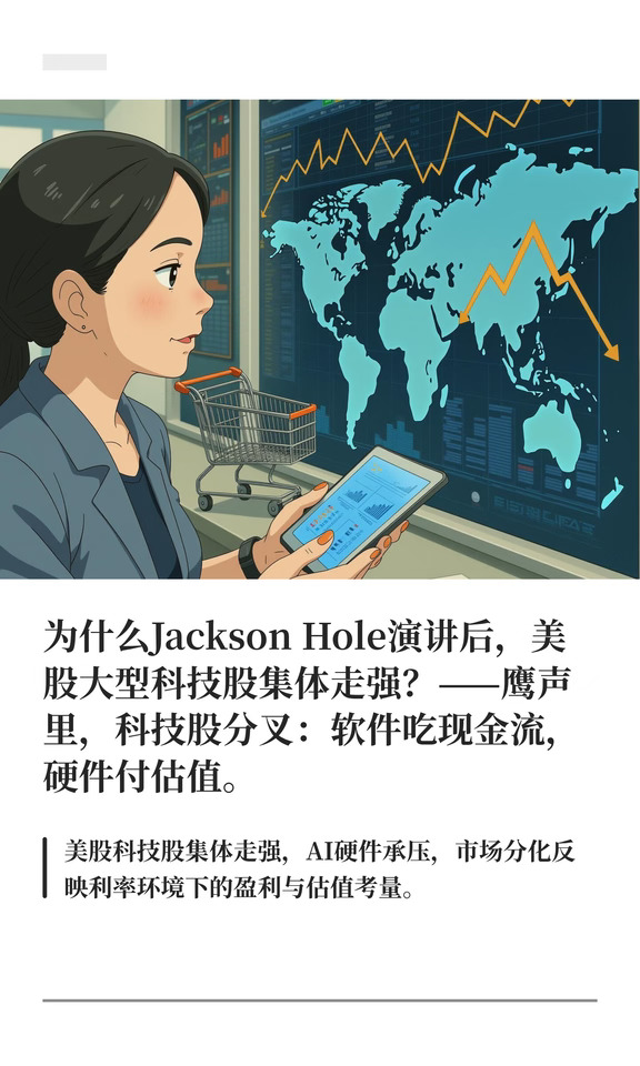 为什么Jackson Hole演讲后，美股大型科技股