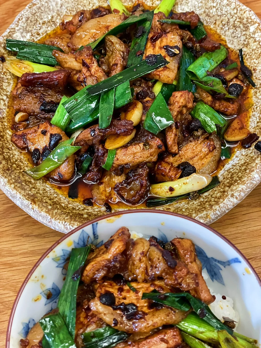 大口吃肉‼️馋哭隔壁小孩儿的盐煎肉🤤