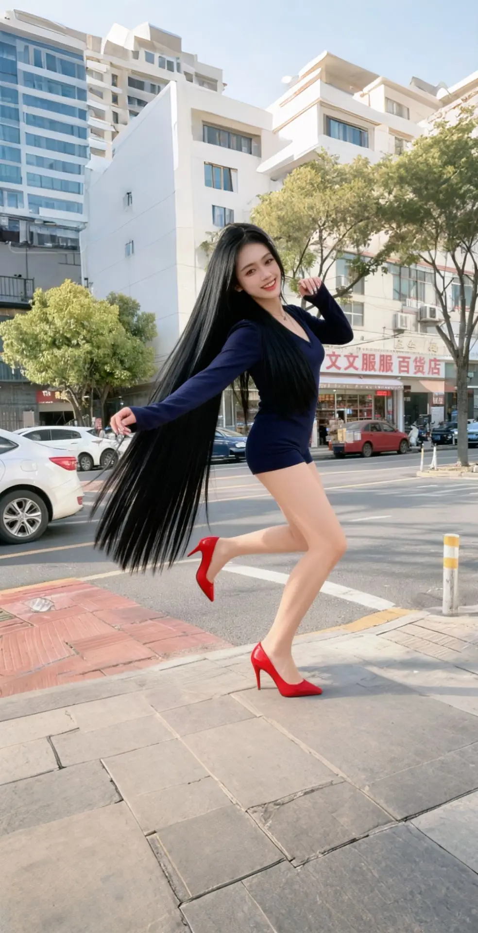 <p>AI扩图 气质女人味穿搭 好身材好气质 街拍小姐姐穿搭 秀出好身...