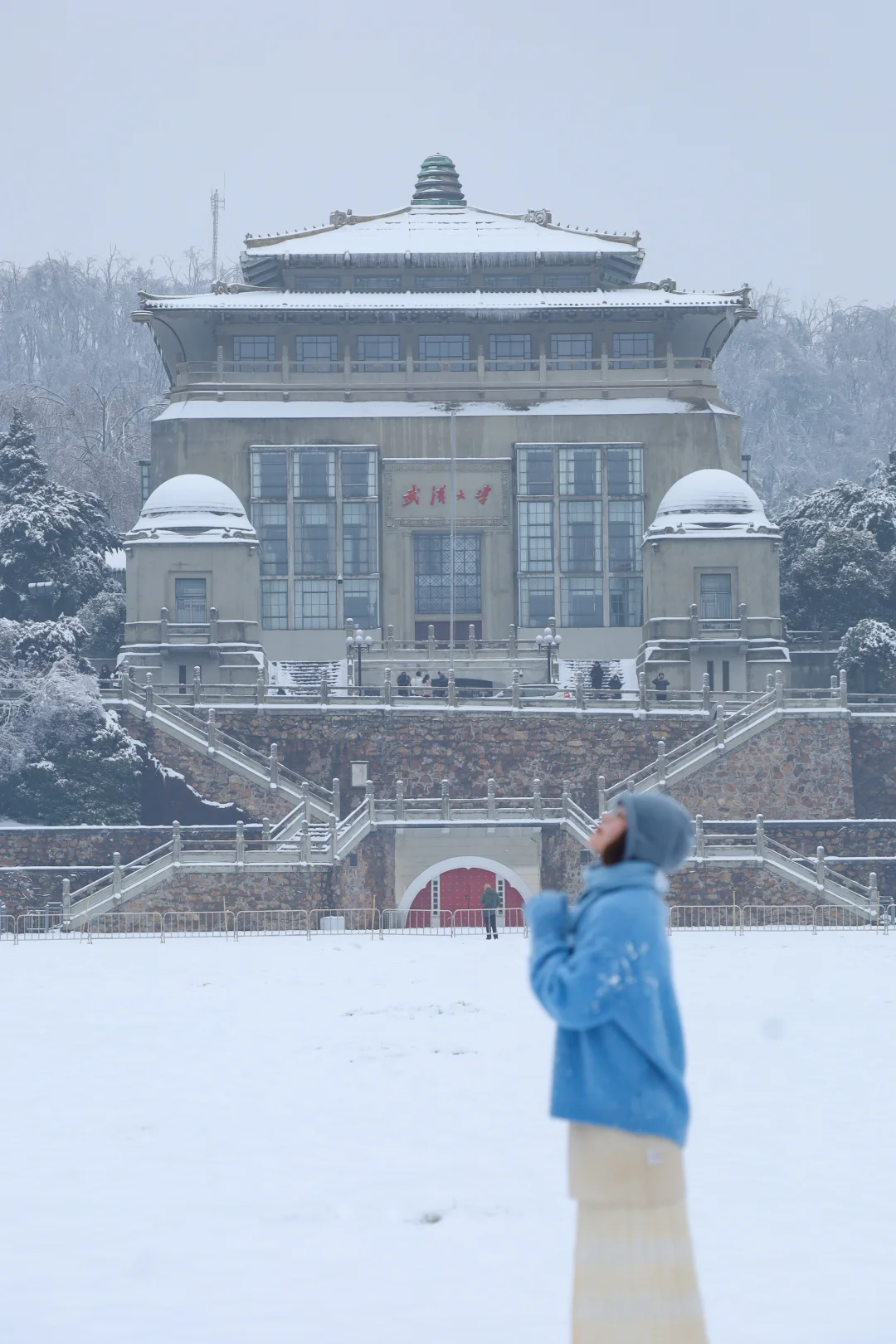 救命❗️怎么没人告诉我雪后的武大杀疯了