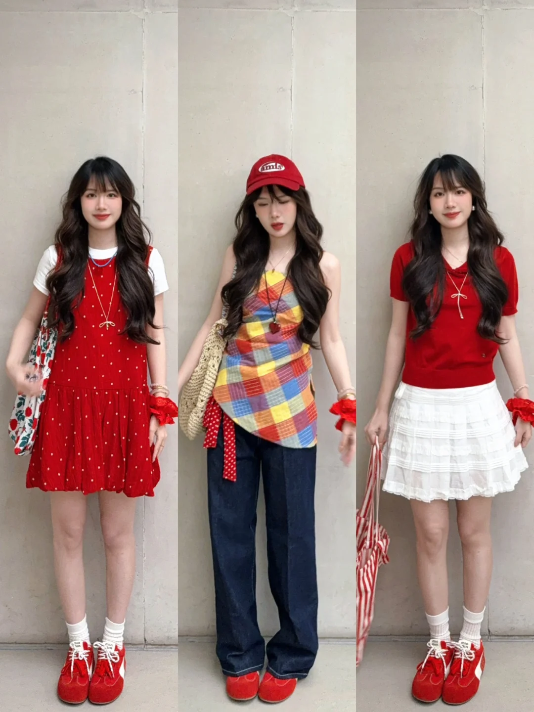 无所谓 我会一直穿红色