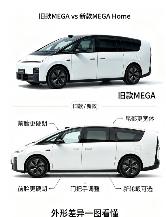 理想新MEGA4颗激光雷达小米高管都点赞
