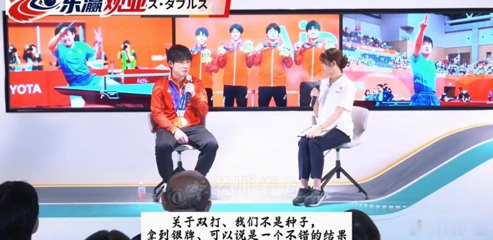 #张本智和说亚运团体夺金并不意外##张本智和回应战胜国乒男团# 他说金牌肯定会拿到只是时间问题，这话听着狂但有实力背书。 ​
