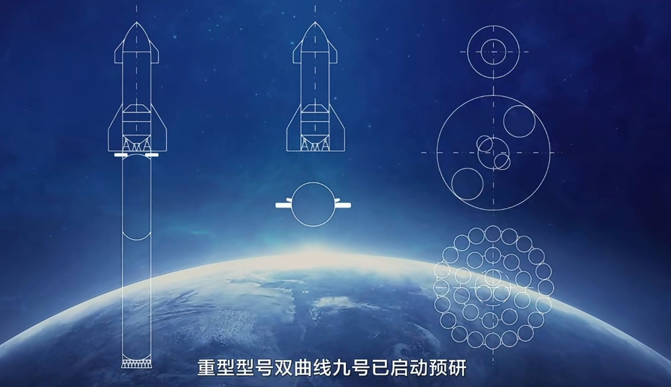 比#长征九号# 还要猛？[偷笑][偷笑][偷笑]星际荣耀公司表示，重型型号“双曲线9号”火箭已经启动预研。[嘻嘻][嘻嘻][嘻嘻]#航天风暴[超话]# ​