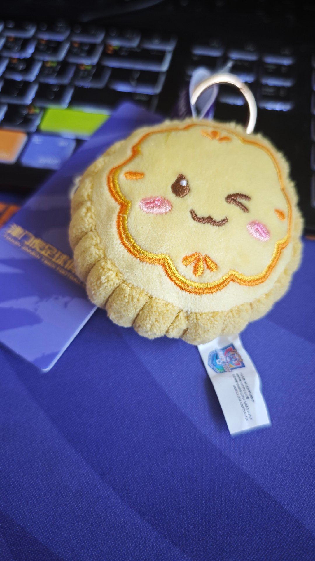 津门虎今年的🥮保质期可长啊，繁达祝各位球迷阖家团圆，幸福长久#月饼[超话]# ​