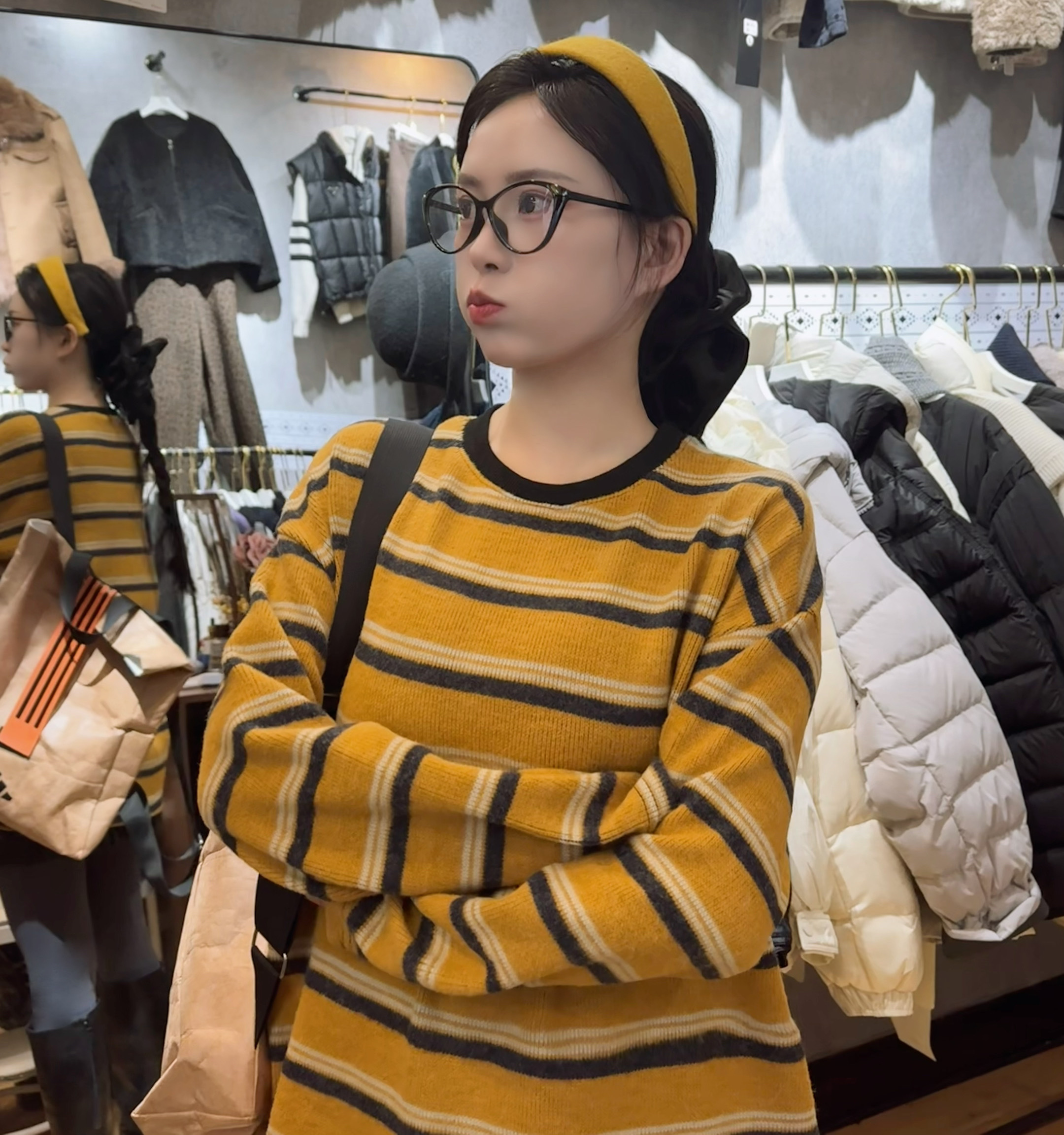 <p>今日穿搭 街拍小姐姐穿搭秀 女装 韩范穿搭 <!--{img:0...