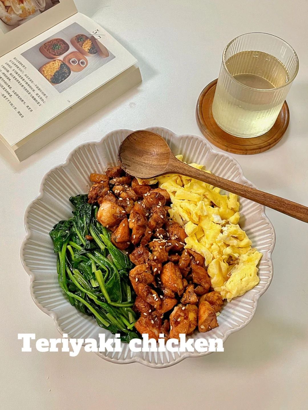 一人食🥣日式碎鸡肉三色盖饭🍚酱汁拌饭无敌