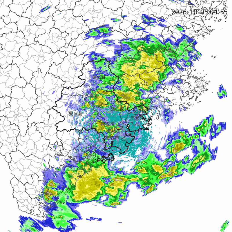 #小海丝报天气##泉州气象##短时强天气报告#  
 过去2小时(03:50～05:50)，我市共计2个县4个乡镇2小时降水超过30毫米，其中最大德化县(三班镇)49.5毫米。 预计未来2小时（05:56～07:56）永春、南安部分乡(镇)有短时强降水，降水可达30～50毫米。 目前永春已发布暴雨黄色预警信号，永春已发布雷电黄色预 ​