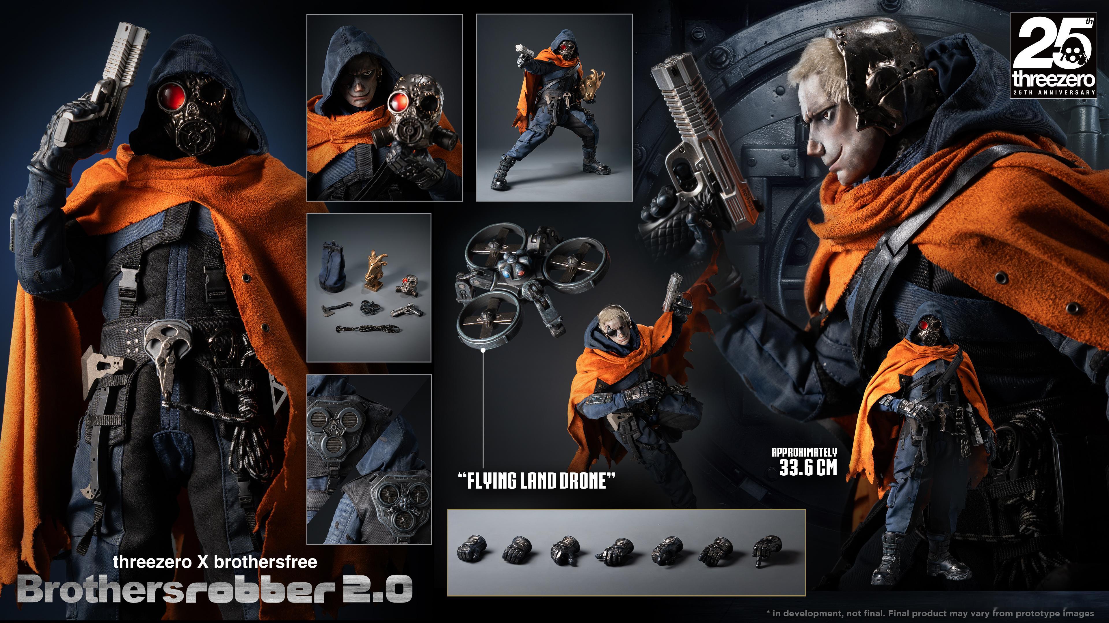 1/6 盗侠 2.0 经典普通版现于threezero Store（

定价：1,798 RMB（全国包邮）

※ 此产品于全球发售 (因版权原因古巴、伊朗、北韩、朝鲜、朝鲜民主主义人民共和国、叙利亚、克里 ​