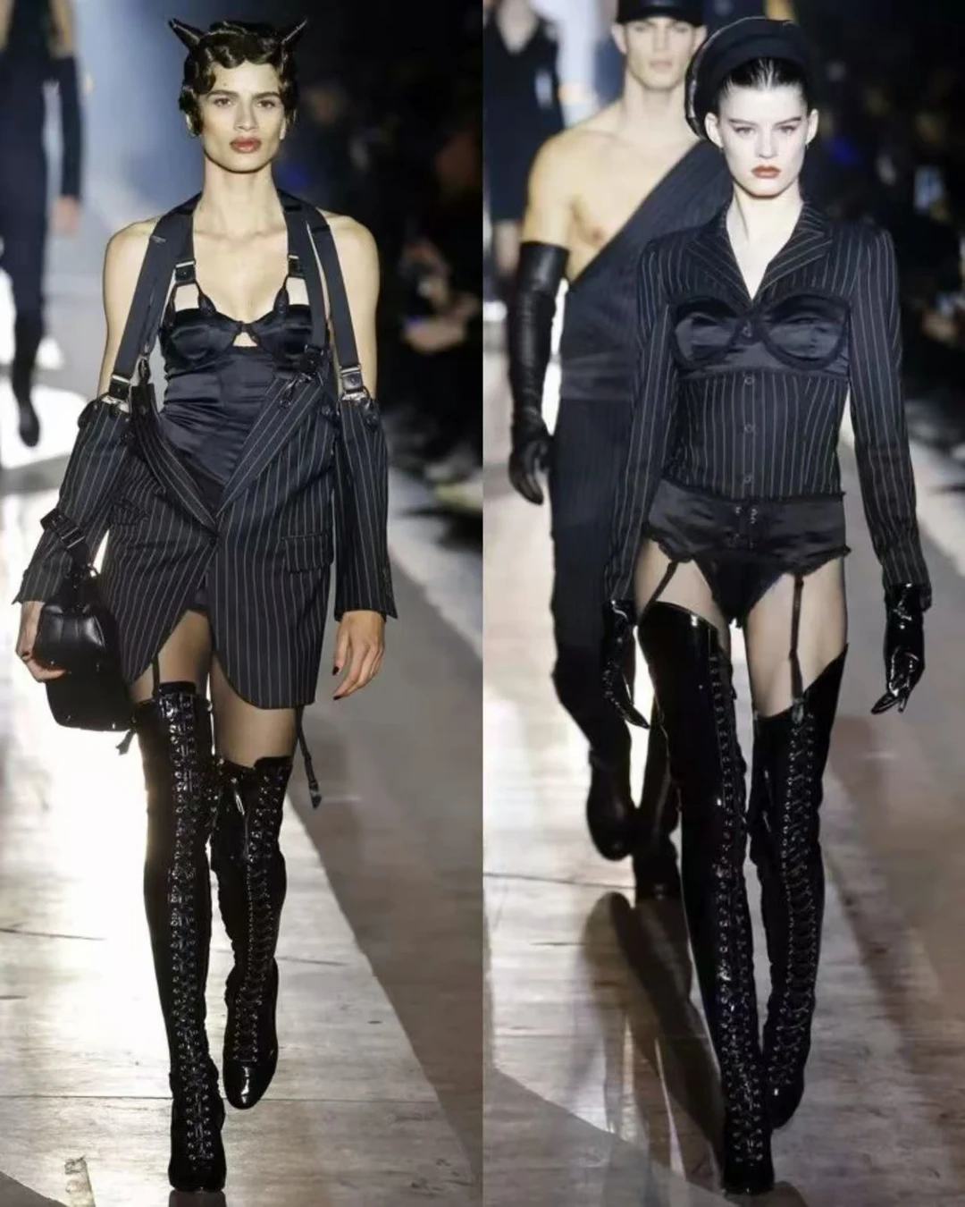 Moschino 2018秋冬｜暗黑哥特恶魔制服秀
