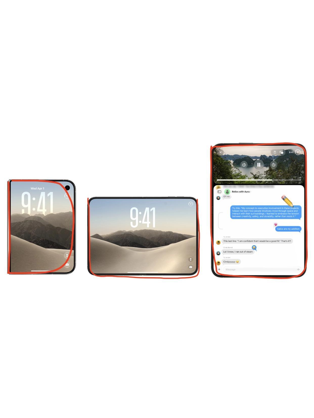 iPhone Duo这个名字原来是按它形态来的！
开个玩笑，但是有点好奇iPhone Duo到底怎么念才是正确的？我广东人总想念成“丢”啊，看网上好像说类似“杜欧”的发音？