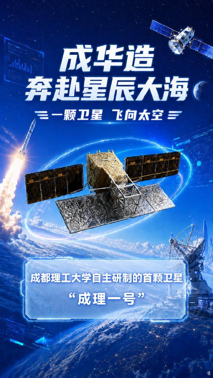 【你咋不上天呢！成华：在呢在呢~】#成华发布# 从九天星辰到低空安澜，如今越来越多的“大国重器”和关键装备都镌刻着“成华智造”的印记。当前，成华精准布局航空航天产业赛道，依托成华经开区产业载体、高校科研与产业资本多重优势，集聚卫星通信天线、宇航级存储、低空探测芯片、航空地面装备等一批 ​