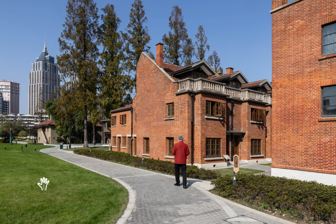 这个校园很美，而且没有围墙