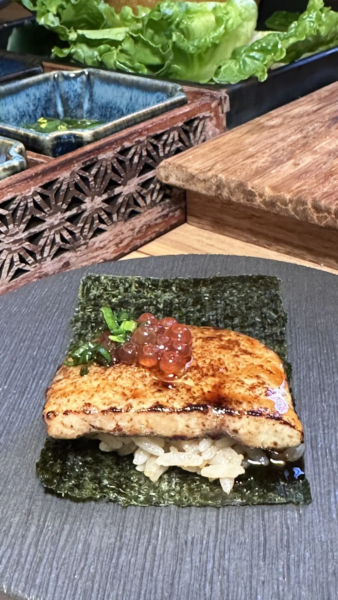 肉食控报到！蓝港现切和牛吃得超满足
本身很爱吃烧肉，专门抽空来板前十胜蓝色港湾店