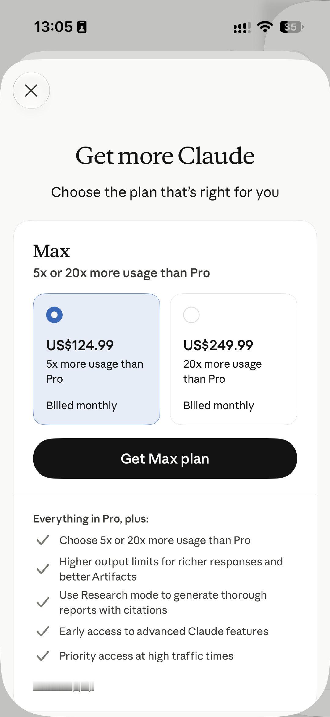 我有点不明白，Claude Pro 一个月是 20 美金，Max 5x 是 125 美金我为啥不多开几个 Pro？ ​