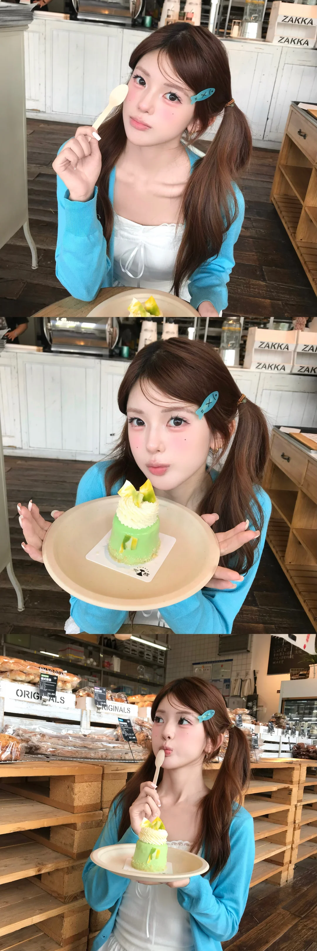 存一些i人咖啡店拍照姿势🍧