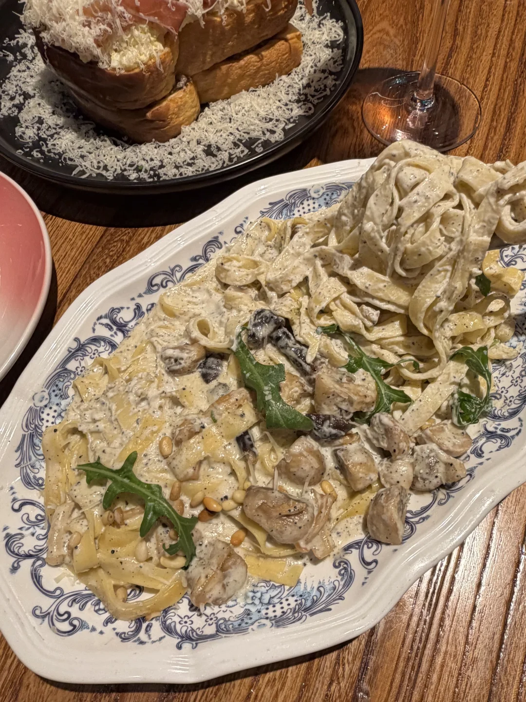 陆家嘴著名奶油意面🍝。。。。。。