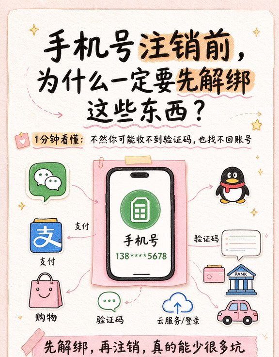 手机号注销前，真的别急着直接去营业厅...
