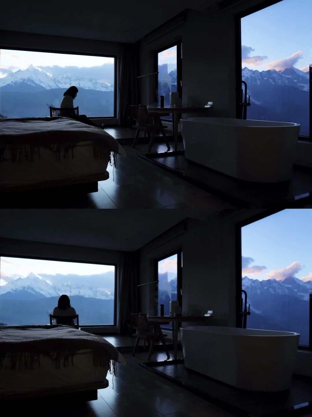 睡在醒来就能看到雪山的酒店是什么样的体验