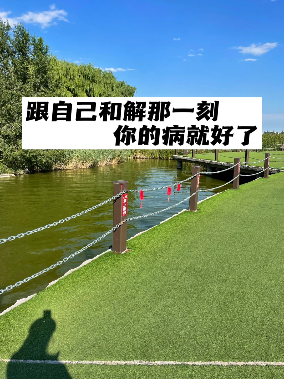 跟自己和解那一刻，你的病就好了.