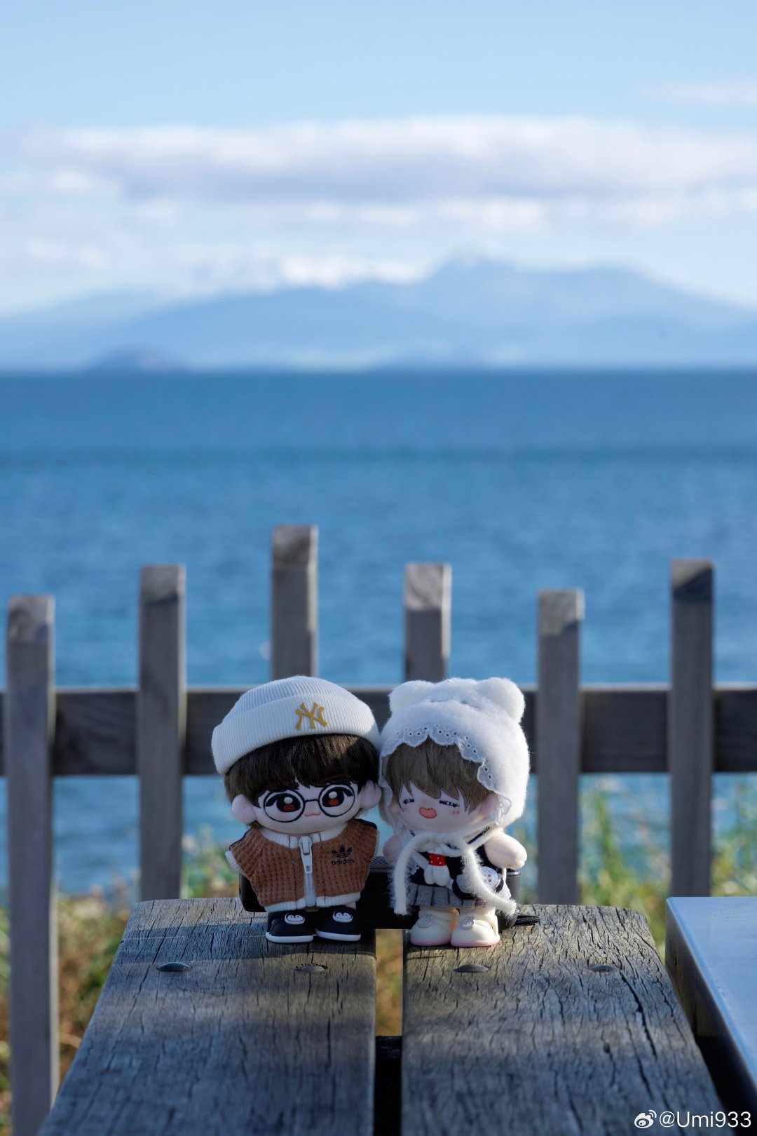 #花生与壳[超话]#  
南半球的两只幸福小企鹅🐧 ​