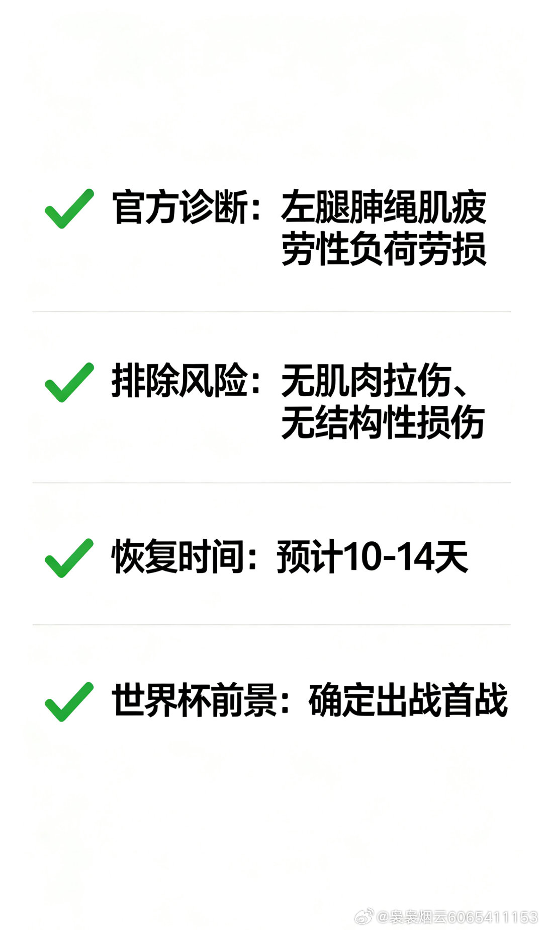 🙏 虚惊一场！梅西伤情最新通报：无结构性损伤，世界杯首战基本无碍相信...