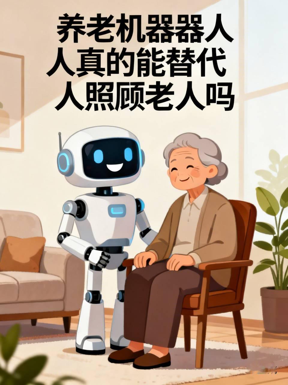 之前刷到好多短视频吹养老机器人是终极解决方案，说以后老了不用麻烦子女不用去养老院，一台机器就能把所有事兜住，甚至还有传言说北京要全面取消人工护工，看得不少护工朋友都开始焦虑转行。
查了下才发现全是夸大渲染，2026年国内养老服务机器人市场规模预计才刚破百亿，现在